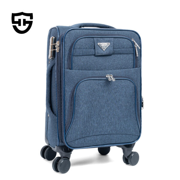 CM001 Luggage 4 Piece Set Suitcase Spinner TSA Lock Softshell lightweight case - 图片 2