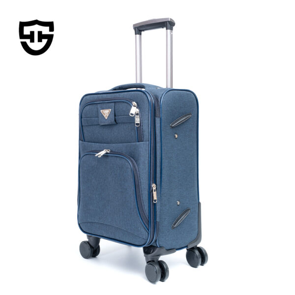 CM001 Luggage 4 Piece Set Suitcase Spinner TSA Lock Softshell lightweight case - 图片 3
