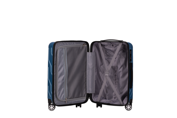 SH113 Wholesale Hard Suitcase Case Luggage Travel Trolley Case Bags Blue Color Luggage for Gift - 图片 6