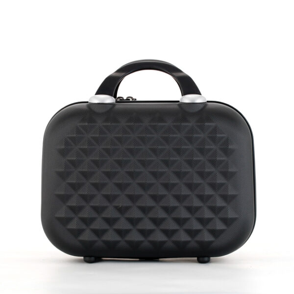SH084-FT Portable 14 Inch Makeup Organizer Handbag Hardshell Cosmetic Case