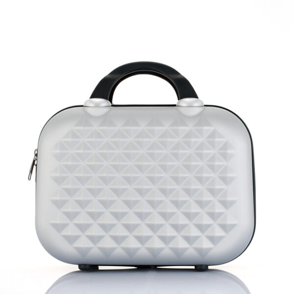 SH084-FT Portable 14 Inch Makeup Organizer Handbag Hardshell Cosmetic Case - 图片 2