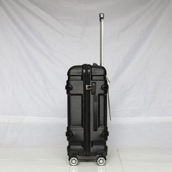 SH227 Hard Shell ABS Suitcases with Double Spinner Wheels Lightweight Rolling Travel Suit Case with Password Lock - 图片 4