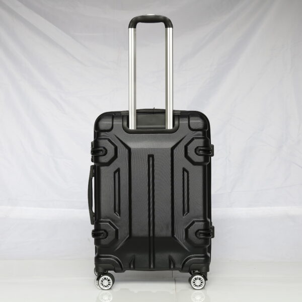 SH227 Hard Shell ABS Suitcases with Double Spinner Wheels Lightweight Rolling Travel Suit Case with Password Lock - 图片 3