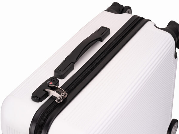 SH212 Wholesale OEM ODM Travel Trolley Luggage Bags 4 Wheels Abs Trolley case - 图片 5