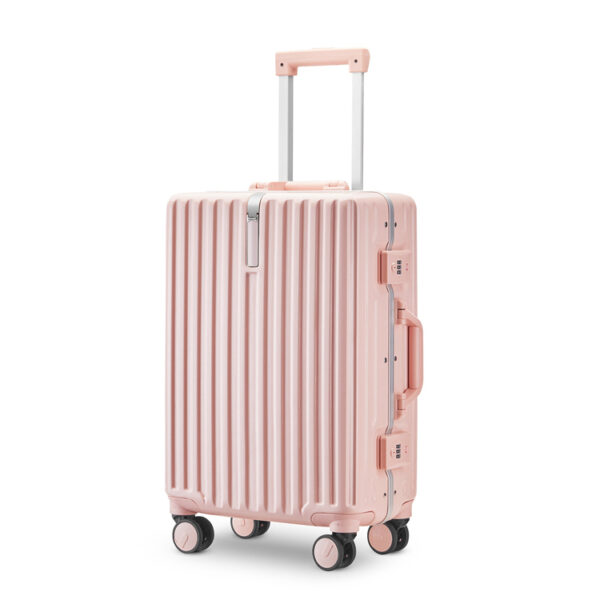AF07 Luggage with Aluminum Frame PC Hard Shell Suitcase with Spinner Wheels and TSA Locks Lightweight Luggage for Business Travel - 图片 2
