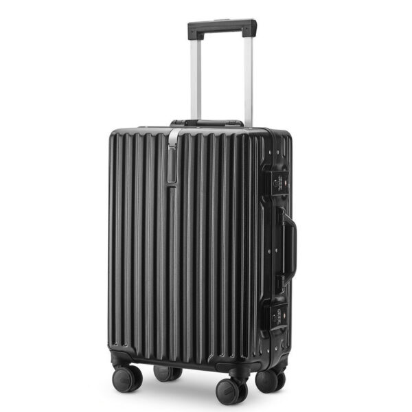 AF07 Luggage with Aluminum Frame PC Hard Shell Suitcase with Spinner Wheels and TSA Locks Lightweight Luggage for Business Travel - 图片 6