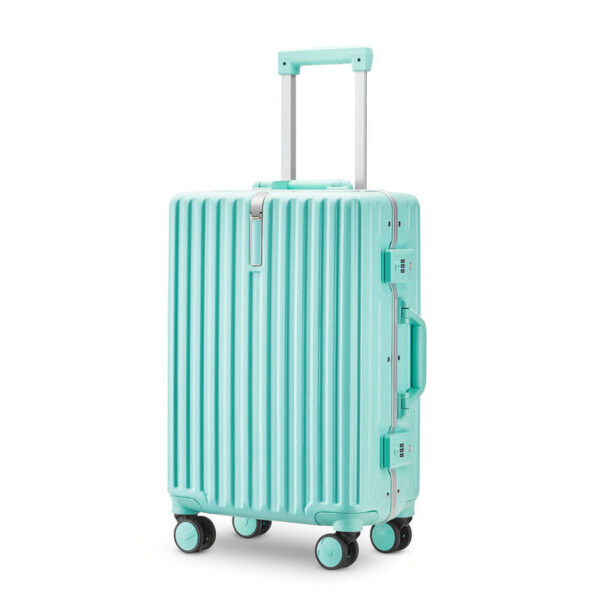 AF07 Luggage with Aluminum Frame PC Hard Shell Suitcase with Spinner Wheels and TSA Locks Lightweight Luggage for Business Travel - 图片 3