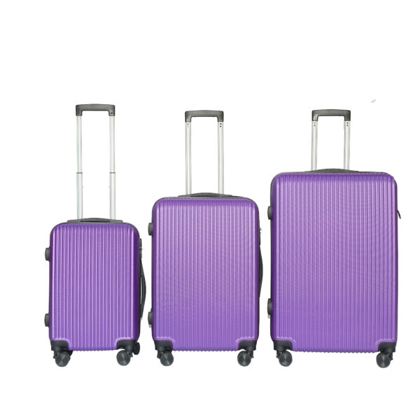 SH223 Wholesale Custom Rolling Suitcase Combination Lock 4 Wheel Spinner Durable Business Outdoor Luggage Bag - 图片 2