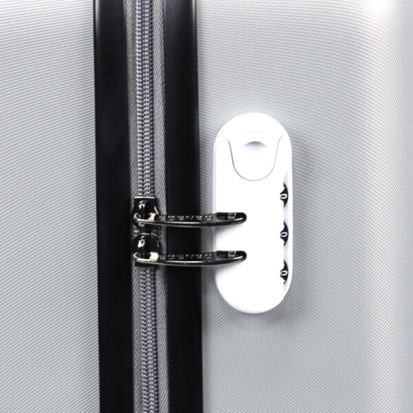 SH236 20 Inch Luxury Travel Trolley Suitcase Durable ABS Luggage with Modern Style Fashionable Travel Box Spinner Caster for Journey - 图片 5
