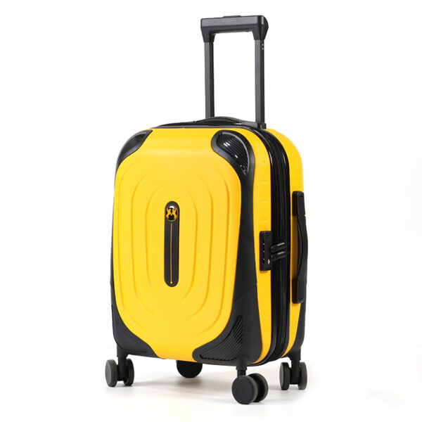 SH314 Customized Lightweight 20/24/28 Inch Trolley Suitcases ABS Travel Bags 3-Piece Luggage Sets with Unique Design - 图片 2