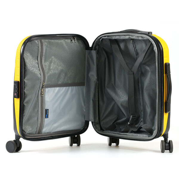 SH314 Customized Lightweight 20/24/28 Inch Trolley Suitcases ABS Travel Bags 3-Piece Luggage Sets with Unique Design - 图片 3