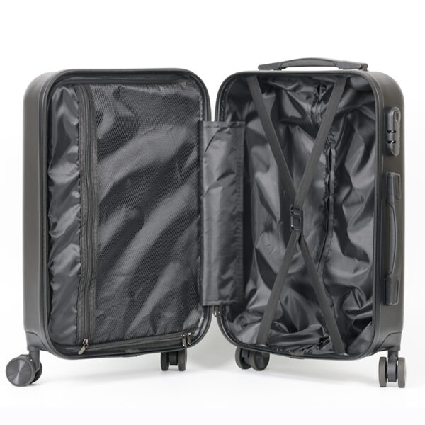 SHX128 Wholesale Custom Abs Hard Shell Luggage Carry on Travel Trolley Bag Suitcase Luggage 4 Piece Sets - 图片 3