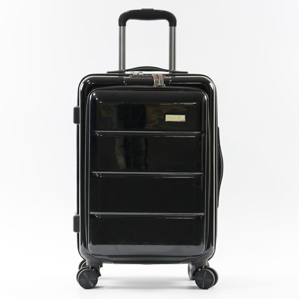 SH109-A Wholesale 4 Wheels Multifunction Front Opening Luggage Suitcase With Lock Laptop Compartment Bag Custom Luggage With Lap Top Bag - 图片 2