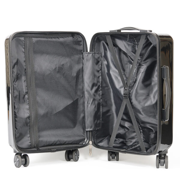SH109-A Wholesale 4 Wheels Multifunction Front Opening Luggage Suitcase With Lock Laptop Compartment Bag Custom Luggage With Lap Top Bag - 图片 3