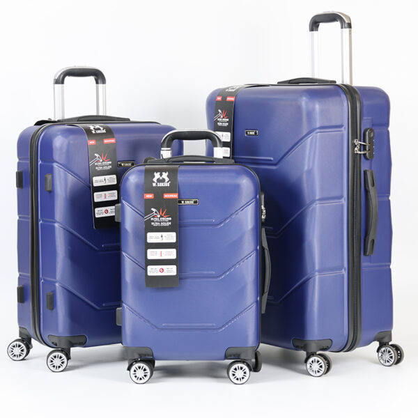 SH6821 Luggage Travel Set Custom Luggage Trolley Case Universal Wheel Suitcase Wholesale ABS Suitcase Sets