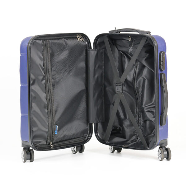 SH6821 Luggage Travel Set Custom Luggage Trolley Case Universal Wheel Suitcase Wholesale ABS Suitcase Sets - 图片 4
