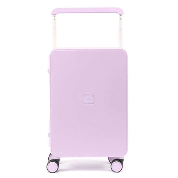 SH6016 Large Capacity 20inch PC Waterproof Purple Luggage Multi-Functional Lightweight With Wide Spinner Caster Wear-Resistant Suitcase - 图片 2