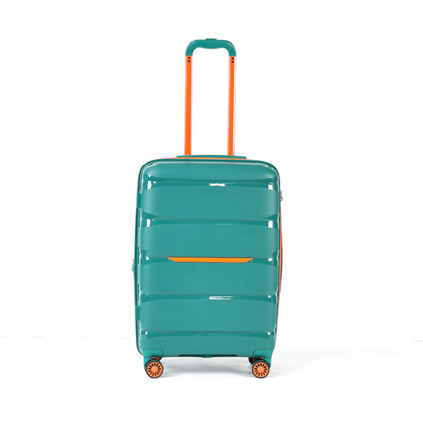 SHN10  Large High Quality Unisex Luxury Travelling PP Luggage Sets Wholesale Shell Hard Suitcase with Spinner Caster PP Material - 图片 2