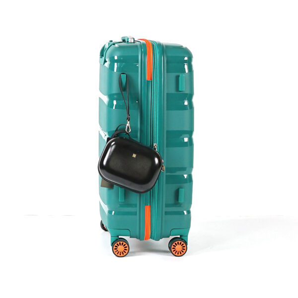 SHN10  Large High Quality Unisex Luxury Travelling PP Luggage Sets Wholesale Shell Hard Suitcase with Spinner Caster PP Material - 图片 5