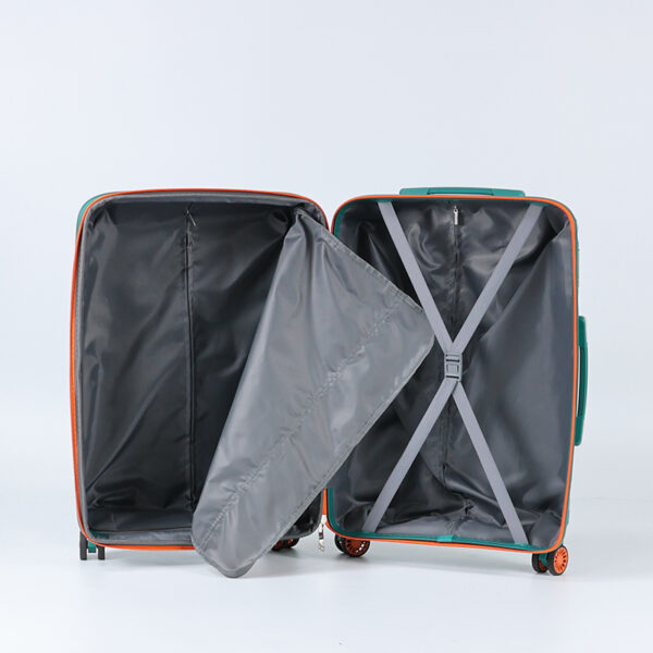 SHN10  Large High Quality Unisex Luxury Travelling PP Luggage Sets Wholesale Shell Hard Suitcase with Spinner Caster PP Material - 图片 6