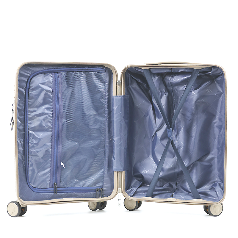 1009 Customize Suitcase Set BSCI Anti Crack PP Luggage Waterproof Lightweight Travel Bag Set 4 Trolley Luggage - 图片 2
