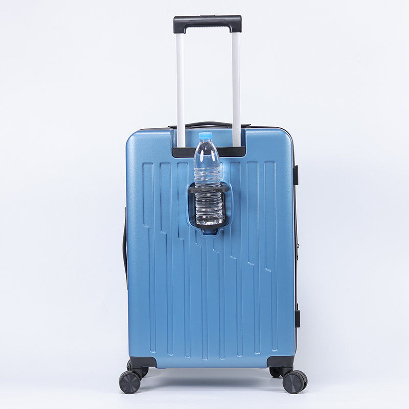 SH01 Carry-on Luggage set - Hardside Lightweight Carry on Luggage with Spinner Wheels, Laptop Compartment, Built-In Phone & Cup Holder - 20/24/28 inch - 图片 3