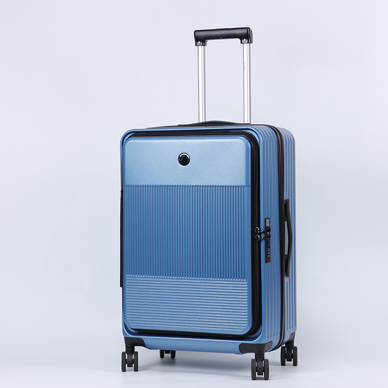 SH01 Carry-on Luggage set - Hardside Lightweight Carry on Luggage with Spinner Wheels, Laptop Compartment, Built-In Phone & Cup Holder - 20/24/28 inch - 图片 4