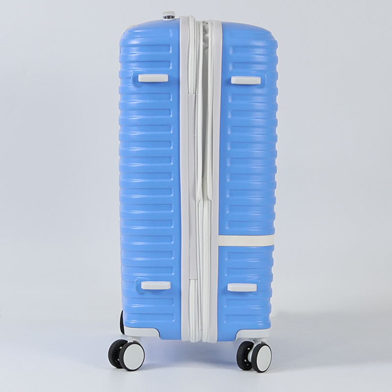 SH-FJ01 Luggage Set 3 Piece Suitcase Sets with Spinner Wheel,Hardside Expandable Travel Laggage with TSA Lock - 图片 3