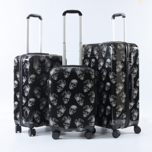 SH10 20" 24" 28" Inch Skull Travel Suitcase Spinner Rolling Luggage Trolley Bag for Traveling