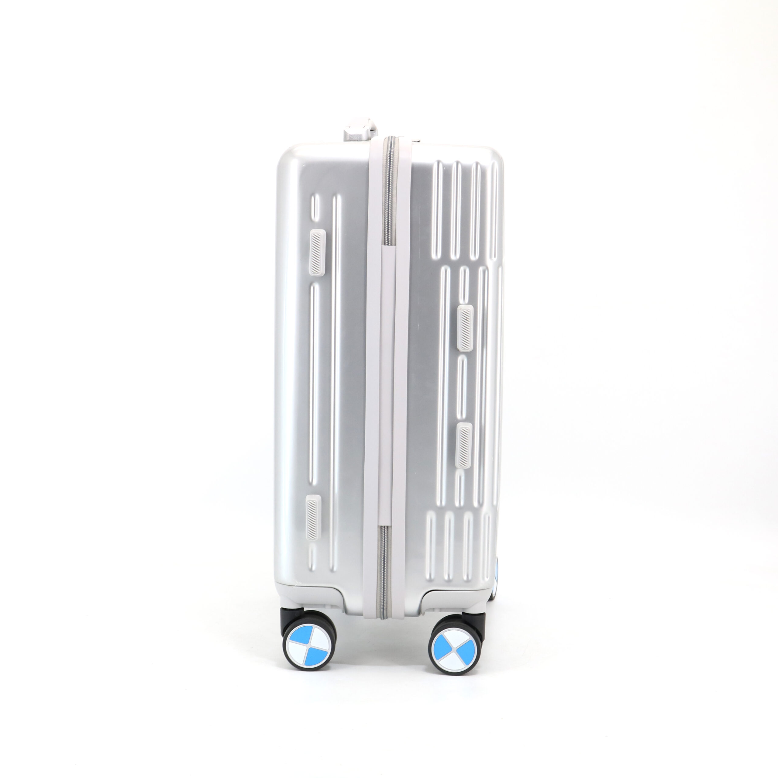 SH20401 Large Capacity 20inch ABS+PC Waterproof Luggage Multi-Functional Lightweight With Wide Spinner Caster Wear-Resistant Suitcase - 图片 5