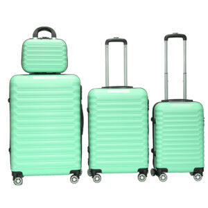 X121 Factory Wholesale 4 Piece Set Trolley Best Quality Modern Abs Luggage Sets Other Luggage Travel Bags