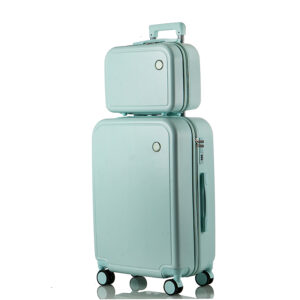 RQ008 Wholesale New Hardside Luggage Sets Valise De Voyage 4 Pcs Suitcase Trolley Travel ABS+PC Luggage