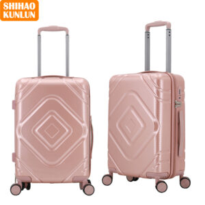 X020-P SHIHAO Suitcase Unisex Trolley Luggage Sets New Style 20inch ABS+PC Design Light Weight Spinner Customized Logo Accepted