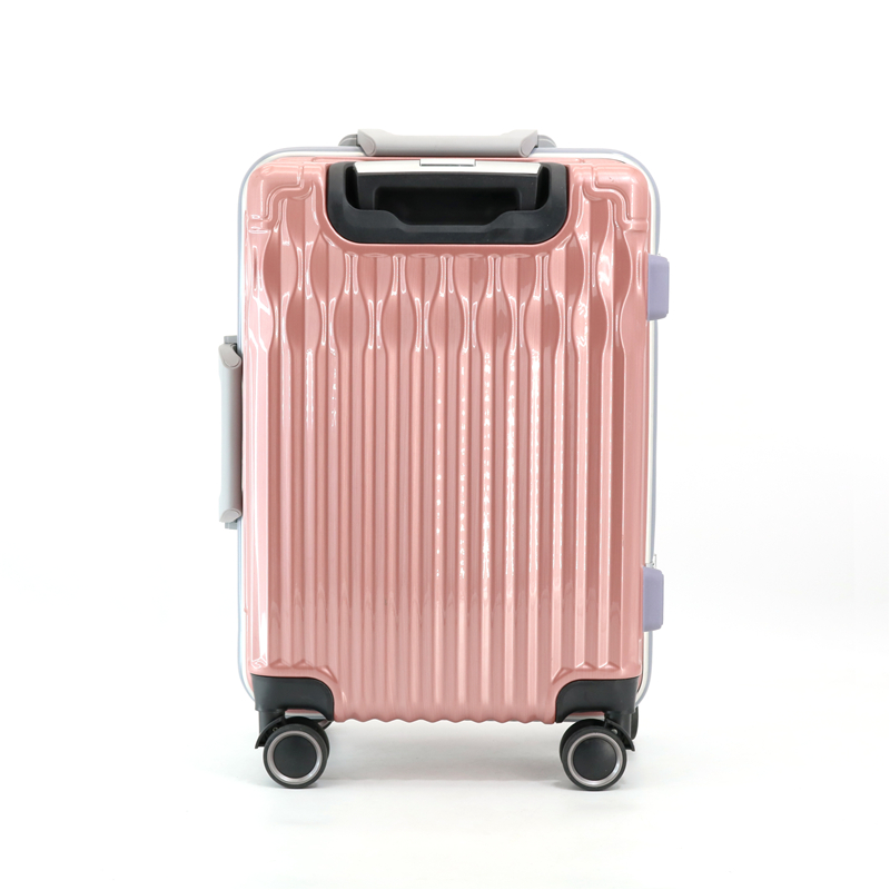 X067-P-Y Wholesale Factory High Quality Carbon Suitcase Outlet Large Capacity Aluminum Framework Travel Trolley Suitcase Luggage - 图片 3