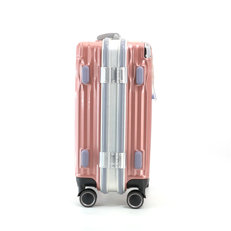 X067-P-Y Wholesale Factory High Quality Carbon Suitcase Outlet Large Capacity Aluminum Framework Travel Trolley Suitcase Luggage - 图片 5