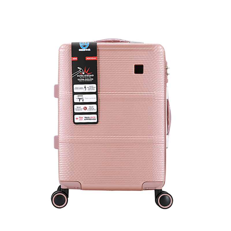 X006-P Large Capacity Trolley Case Suitcase Factory Durable ABS+PC Zipper Luggage for Family Travel Unisex with Spinner Wheels Suitcase - 图片 2