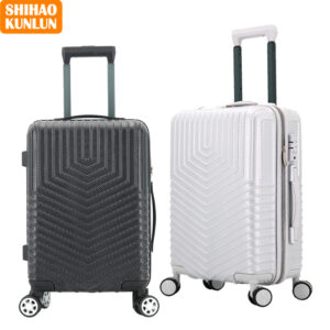 X022-P Classic ABS+PC Outdoor Travel Trolley Bags 20 Inch Modern Lightweight Luggage Carry-On Suitcase Case Sets for Woman Men