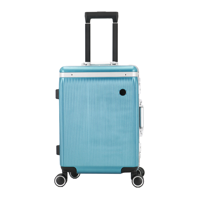 X038-P-Y Wholesale BSCI New Type Custom Travel ABS+PC Luggage Set Trolley Suitcase Sets Airport Hardcase Trolley Luggage - 图片 2