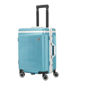 X038-P-Y Wholesale BSCI New Type Custom Travel ABS+PC Luggage Set Trolley Suitcase Sets Airport Hardcase Trolley Luggage