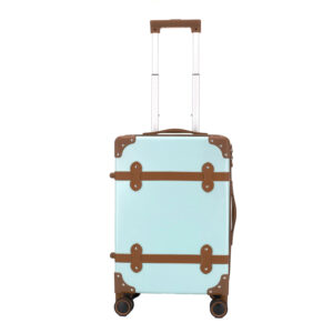 X045-P Hot Sale New Design ABS+PC Carry-On Trolley Suitcases Lightweight Classic Style Small Travelling Luggage with TSA Lock and Wheel