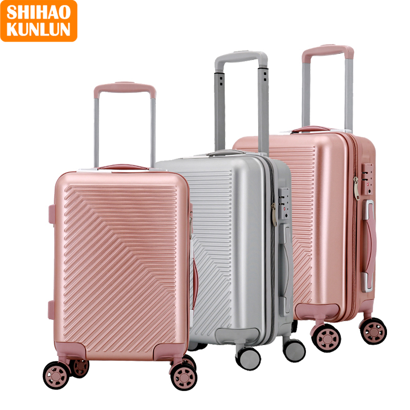 X027-P High Quality Fashion Suitcases Luggage 20 Inch Scooter Luggage Suitcase Maleta Hard Handle with Boarding