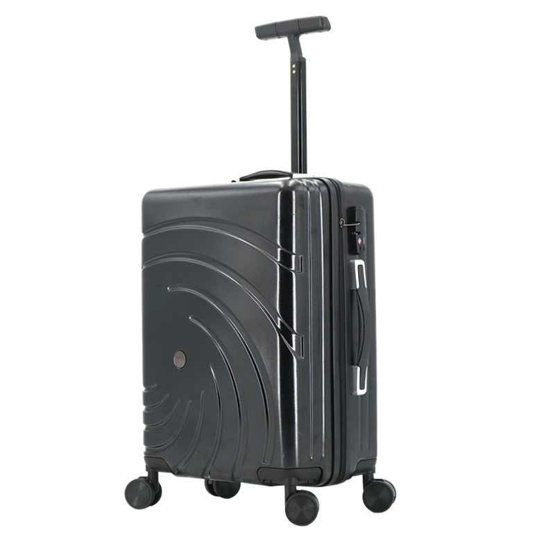 X008-P New ABS+PC Suitcase Travel 20/24/28inth Trolley Hardshell Travel Suitcase Luggage Sets with Spinner Wheels - 图片 5