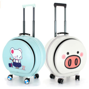 X046 Customized Mini Handle Case Large Capacity Waterproof Abs Travel Suitcase Luggage Bag