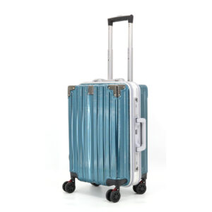 X068-P-Y High Quality Wholesale ABS PC Suitcase Trolley Case Custom 20 Inch Travel Aluminum Frame Luggage Suitcase