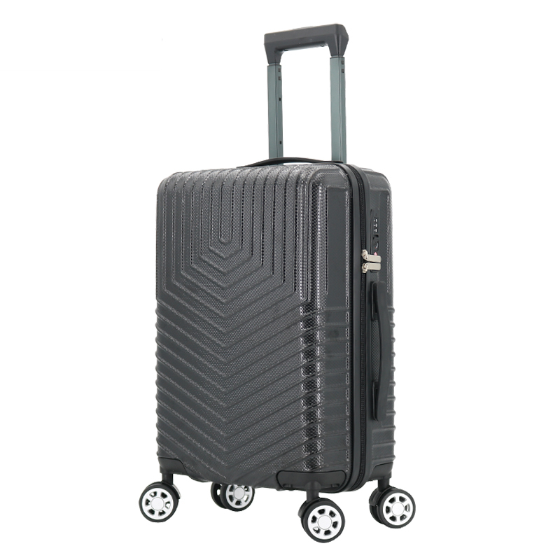 X022-P Classic ABS+PC Outdoor Travel Trolley Bags 20 Inch Modern Lightweight Luggage Carry-On Suitcase Case Sets for Woman Men - 图片 3