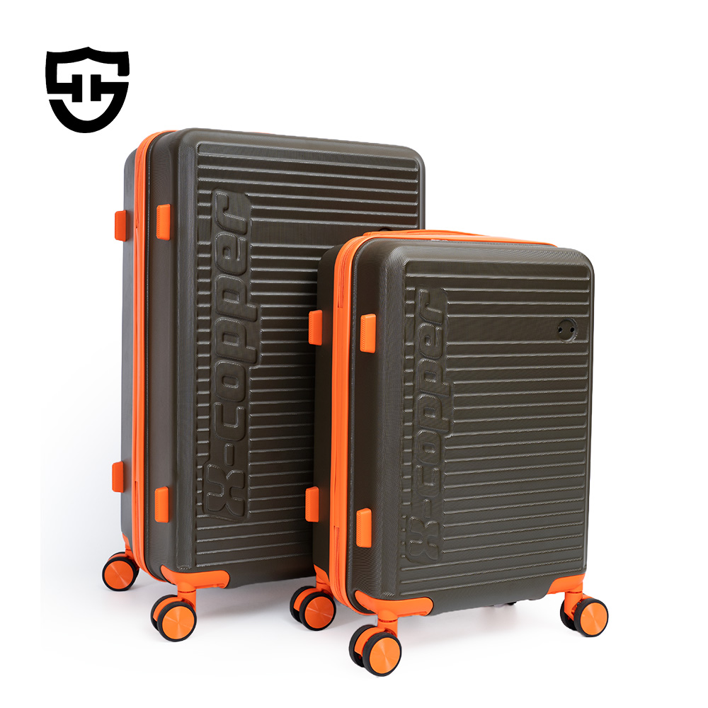 1025 Luggage Factory Color Collocation Business Luggage Set Trolley Suitcase 4 Wheels Unisex Spinner Anti Crack Suitcase Set - 图片 2