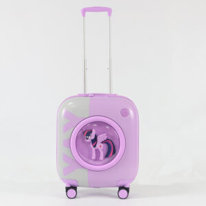 xmbl Kids Luggage 16" Carry-on Luggage Trolley Case & 12" Backpack w/Rolling Wheels, Retractable Handle, Lightweight Airline-approved Design, Kids Suitcase for Girls Boys