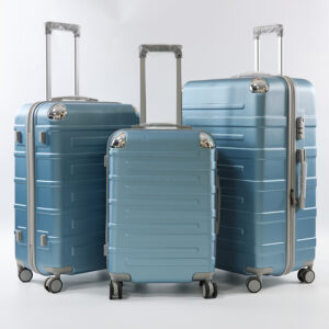 SH239 3 Piece Luggage Sets Spinner Wheels ABS Hard Shell Light Weight Travel Luggage Carry Suitcase Big Corner Protect Classic Modern