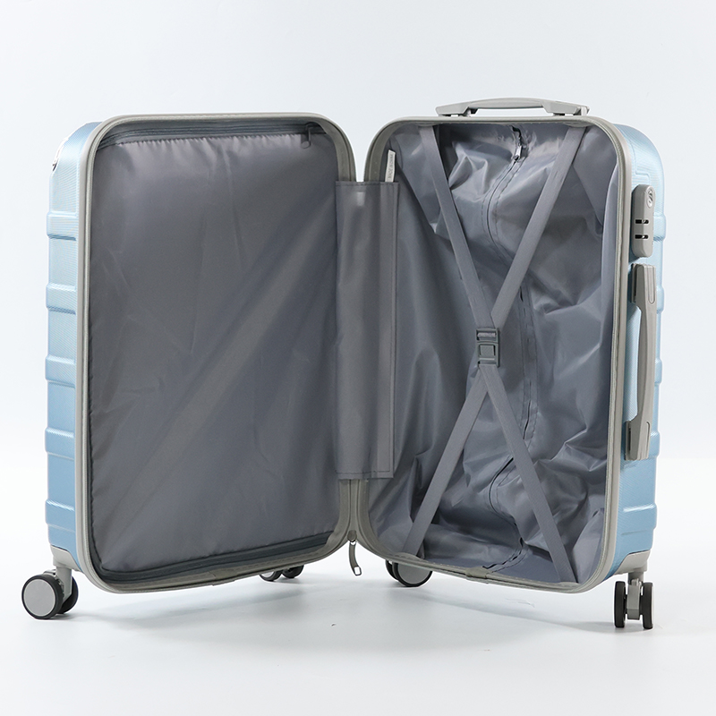 SH239 3 Piece Luggage Sets Spinner Wheels ABS Hard Shell Light Weight Travel Luggage Carry Suitcase Big Corner Protect Classic Modern - 图片 9