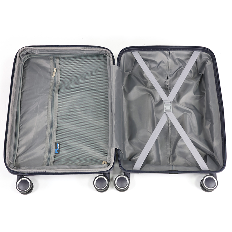 SHN02 Large High Quality Unisex Luxury Expandable PP Travel Luggage Set Wholesale Shell Hard Suitcase with Spinner Caster PP Material - 图片 5